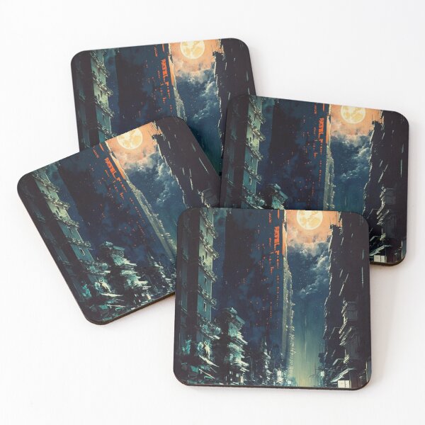 Item preview, Moonlit Cityfall designed and sold by Sigma-Workshop.