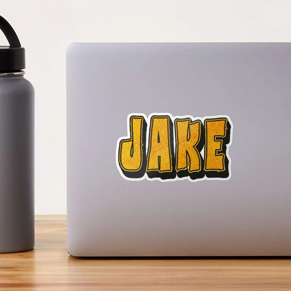 Jake Personalized Cool Custom Name Design for Men, Teens, and Boys