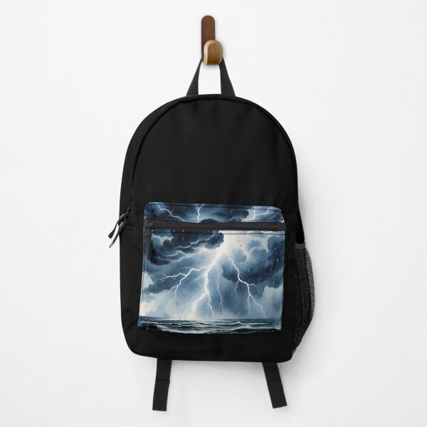 Item preview, Artistic view of a thunderstorms with lighting. designed and sold by Nomad-Maynard.