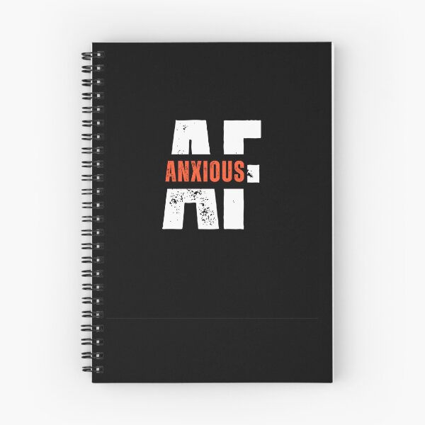 Item preview, Anxious AF | Mental Health Humour designed and sold by Doart76.