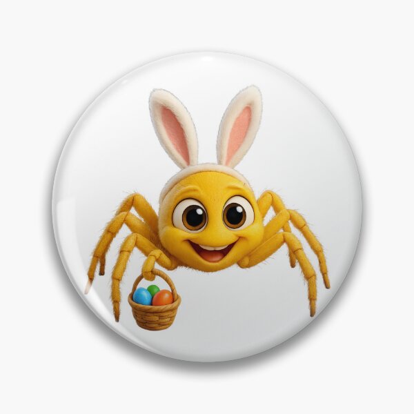 Item preview, Easter Yellow Sac Spider designed and sold by Sillytoe.