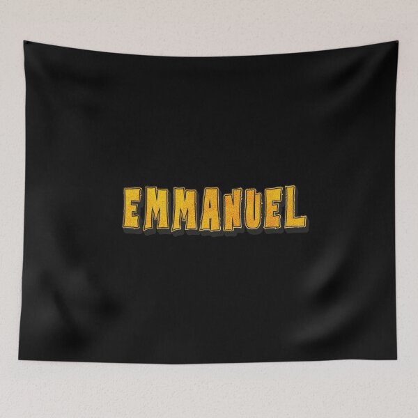 Item preview, Emmanuel Personalized Cool Custom Name Design for Men, Teens, and Boys designed and sold by Watsonarts.