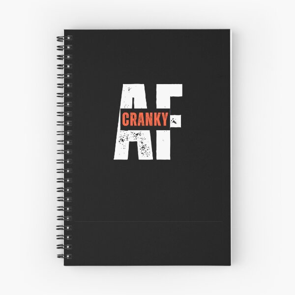 Item preview, Cranky AF | Relatable Mental Health Humour designed and sold by Doart76.