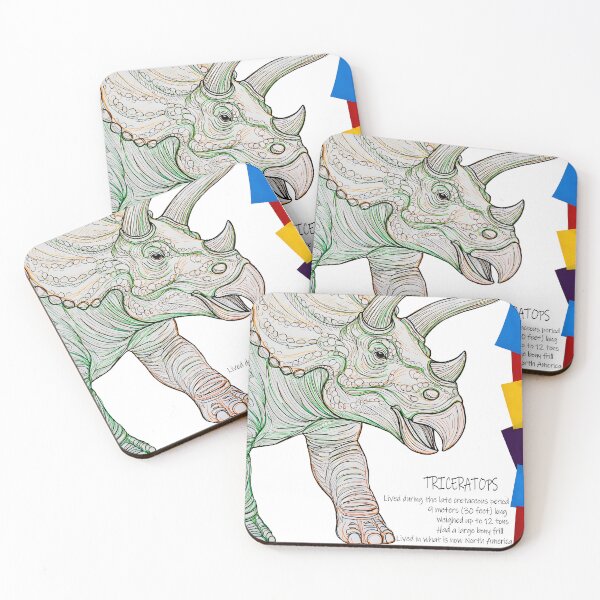 Item preview, Triceratops Colorful Graphic Design. designed and sold by Masha_D.
