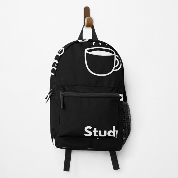 Item preview, Coffee. Study. Repeat. | Minimal Study Vibes Design designed and sold by Symbol Society Minimalist.
