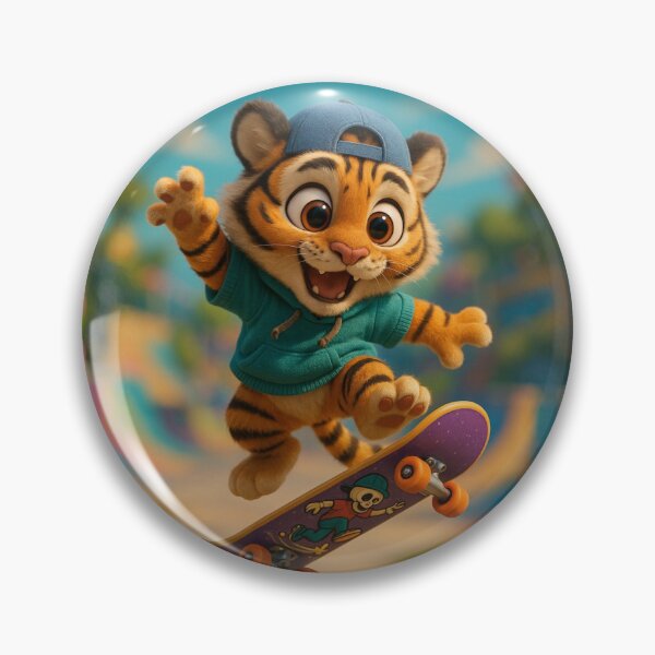 Item preview, Skater Malayan Tiger designed and sold by Sillytoe.