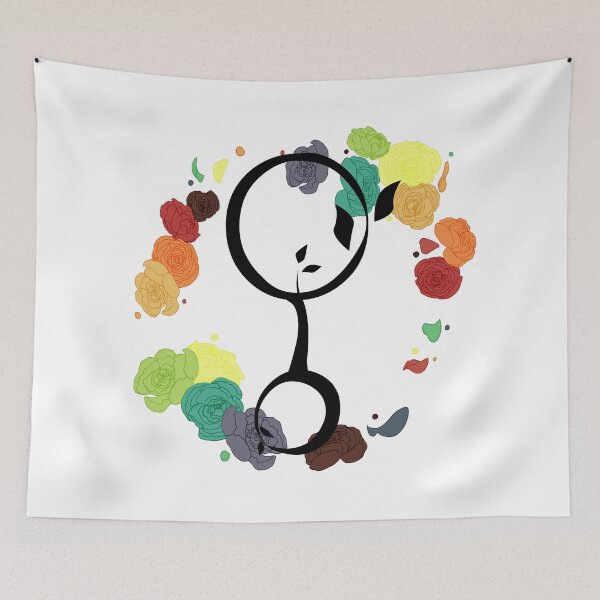 Item preview, Oberon Symbol in Roses designed and sold by birdgoatman.