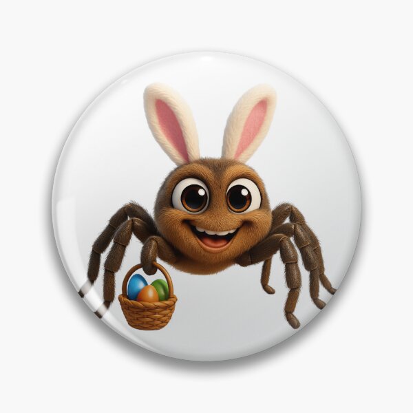 Item preview, Easter Wolf Spider designed and sold by Sillytoe.