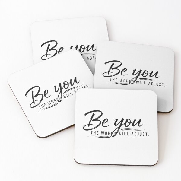 Item preview, Be You — The World Will Adjust Motivational Quote designed and sold by TakeAgood.