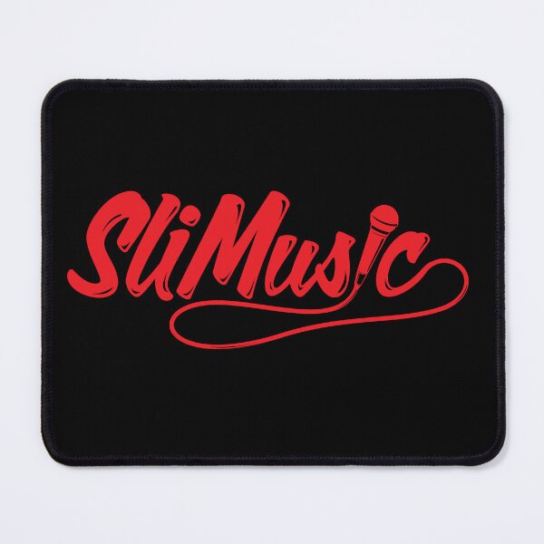 Item preview, SliMusic Logo (red) designed and sold by SliMusicIsWagz.