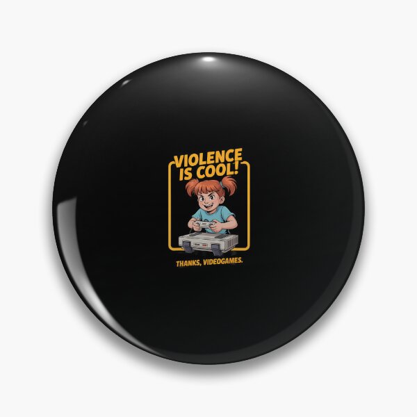 Item preview, Violence Is Cool Thanks Video Games Funny Retro Style designed and sold by desuyomoskov7.
