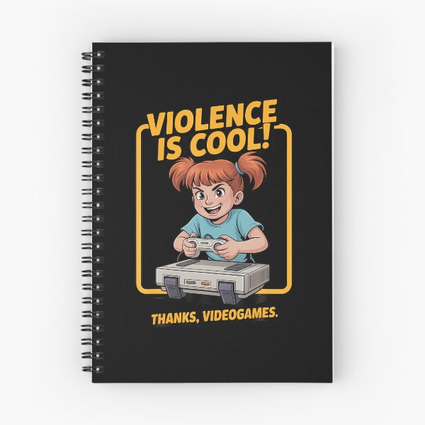 Item preview, Violence Is Cool Thanks Video Games Funny Retro Style designed and sold by desuyomoskov7.