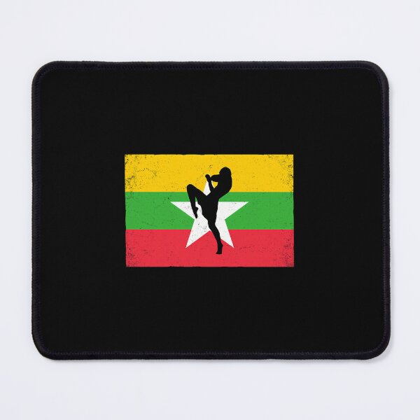 Item preview, Lethwei Flag of Myanmar — Combat Sport designed and sold by tivloutebl69.