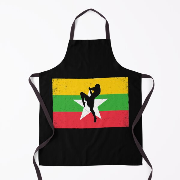Item preview, Lethwei Flag of Myanmar — Combat Sport designed and sold by tivloutebl69.