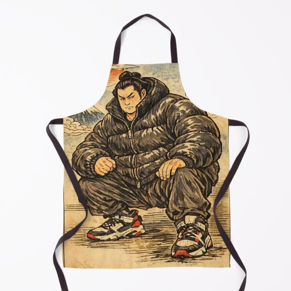 Item preview, Ukiyo-e Sumo in Modern Streetwear Art designed and sold by maaameee.