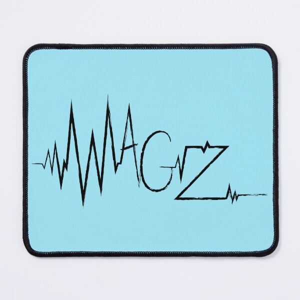 Item preview, Wagz Logo (blue) designed and sold by SliMusicIsWagz.