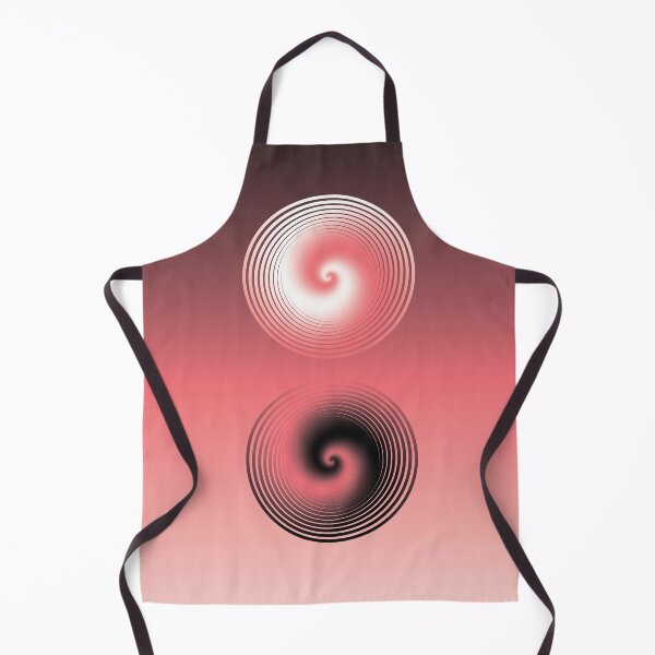 Item preview, Ying Yang Pink White and Black Spiral Art designed and sold by merasdesigns.