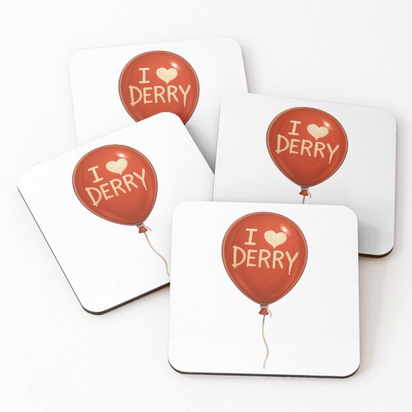 Item preview, "I LOVE DERRY" Floating Red Balloon designed and sold by AugustusGlitch.
