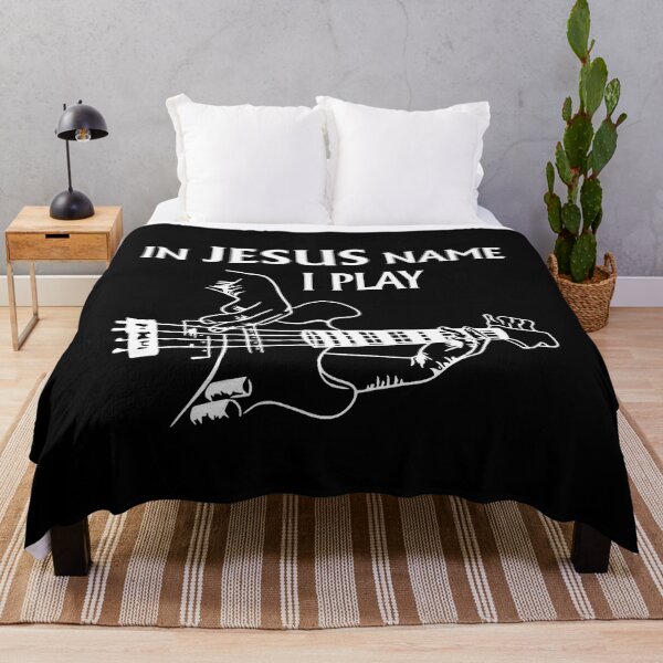 Item preview, In Jesus Name I Play - Jesus Lovers Guitarist Guitar Artist designed and sold by desuyomoskov7.