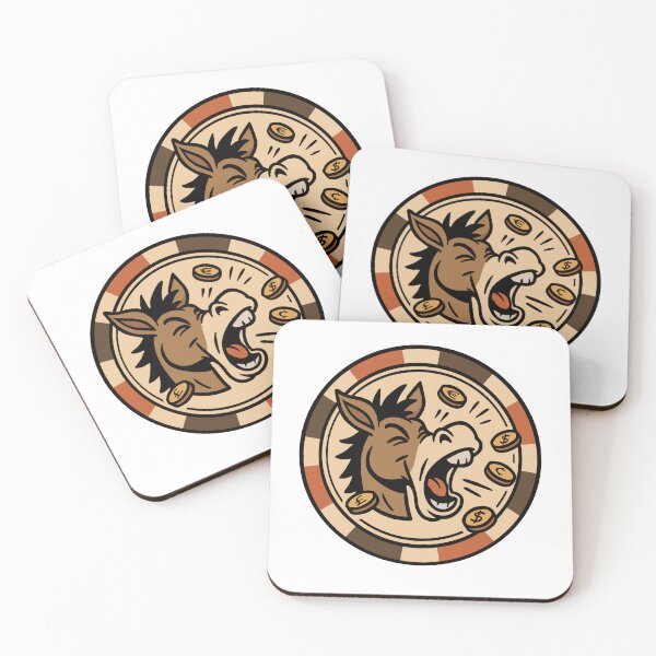 Item preview, Donkey Poker Chip designed and sold by SquishyKitkat.