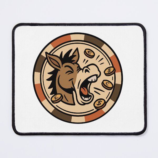 Item preview, Donkey Poker Chip designed and sold by SquishyKitkat.
