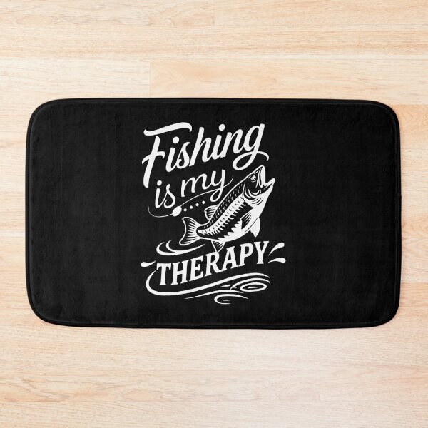 Item preview, Fishing Is My Best Therapy Stress Relief Relaxing Fisherman designed and sold by desuyomoskov7.