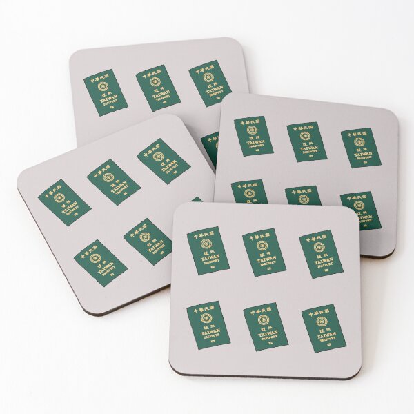Aperçu de l'œuvre Passeport taïwanais créée et vendue par lalashellsArt.