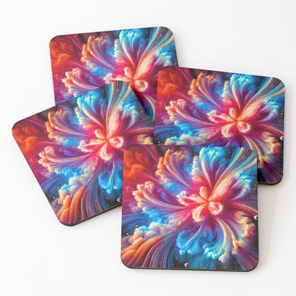Item preview, The Stellar Bloom | A Cosmic Misunderstanding - Surreal Nebula Flower Art  designed and sold by TheOuroborean.