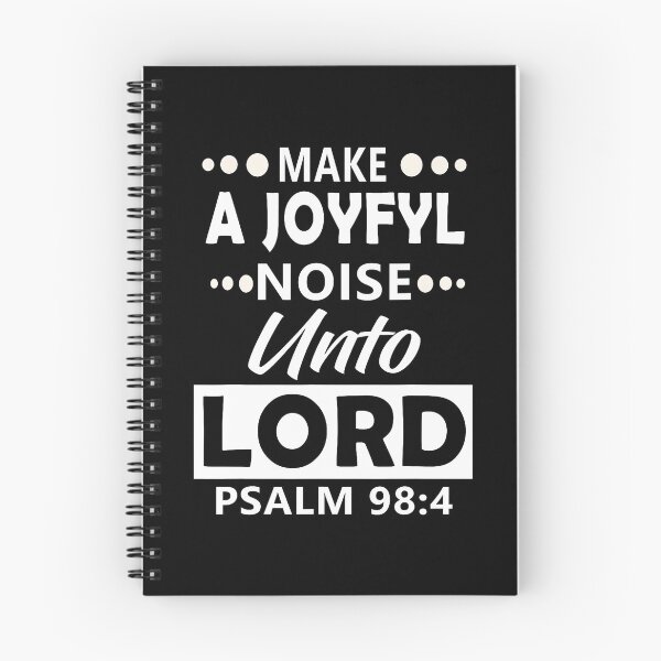Item preview, Make A Joyful Noise Unto The Lord Psalm 984 Christian designed and sold by cordfried3h.