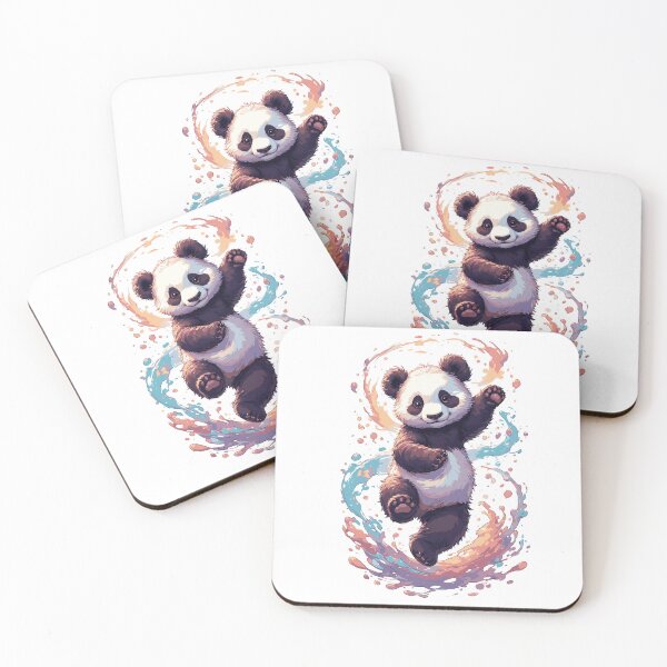 Item preview, Splashy Panda Joy designed and sold by Way-Of-Art.