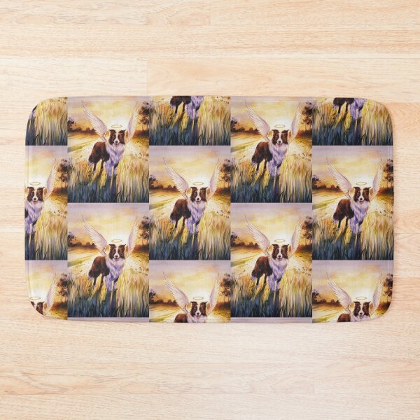 Item preview,  Border Collie with two angel wings  designed and sold by Roy & Tiffany.