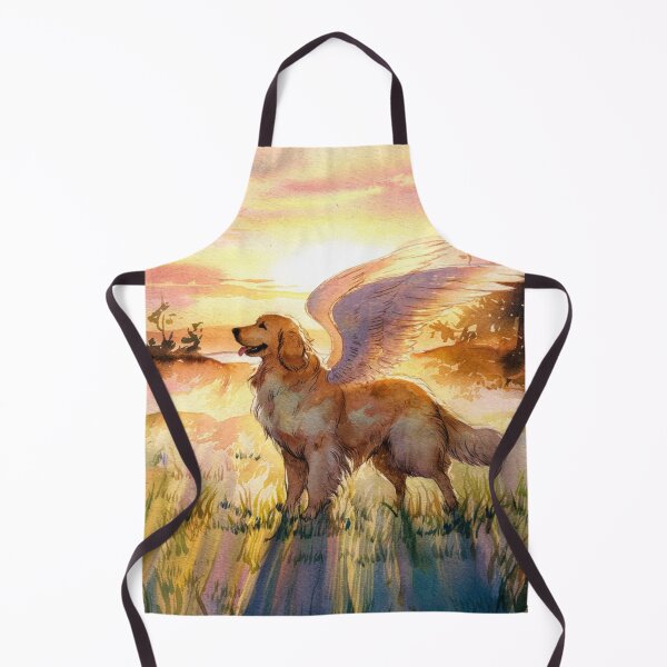 Item preview, Golden Retriever with angel wings designed and sold by Roy & Tiffany.