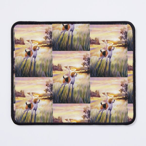 Item preview, Beagle with two angel wings  designed and sold by Roy & Tiffany.
