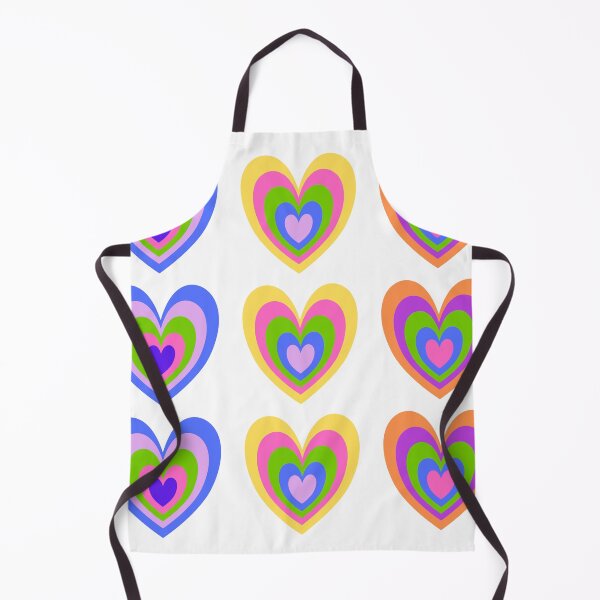 Artikelvorschau, Regenbogenherzmuster entworfen und verkauft von hayleesaxondesigns.