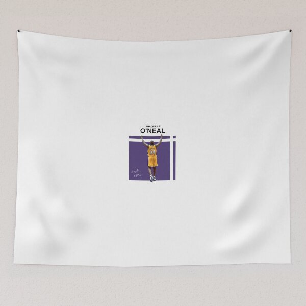 Item preview, Minimalist Basketball Legend Wall Art, Purple and Yellow Sports Player Digital Print designed and sold by shopcanva.