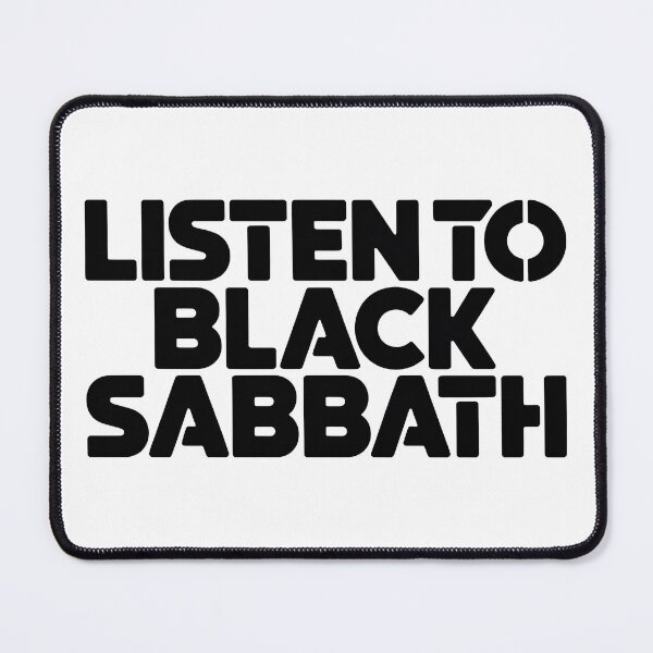 Item preview, Listen To Black Sabbath designed and sold by graphic-genie.