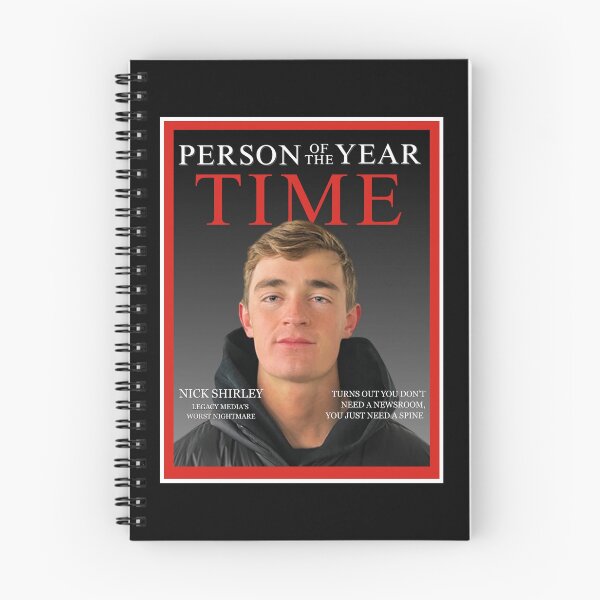 Item preview, Nick Shirley Magazine Cover Person of the year minneapolis fraud daycare  designed and sold by LeonelJohnson.