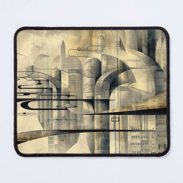 Item preview, Future Passageways – Abstract Urban Architecture designed and sold by NeoNebulaArt.