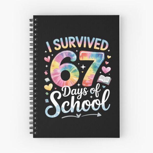 Item preview, 100 Days of School I Survived 67 Days of School Teacher 67 designed and sold by SIGORDESIGN.