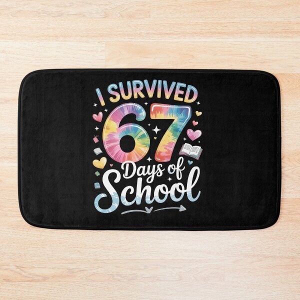 Item preview,  100 Days of School I Survived 67 Days of School Teacher 67 designed and sold by SIGORDESIGN.