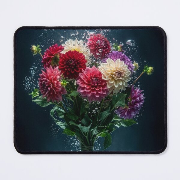 Item preview, Submerged Bouquet of Dahlia Flowers designed and sold by Tridentulus.