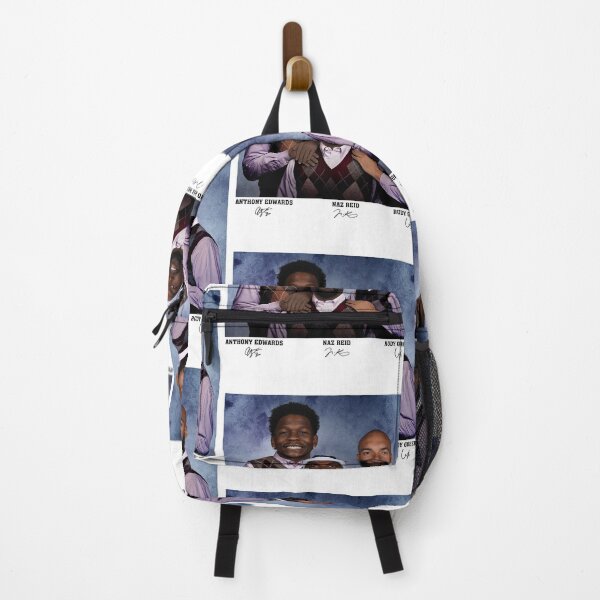 Item preview, Anthony Edwards Rudy Gobert Naz Reid Basketball designed and sold by RebeccaLittlee.