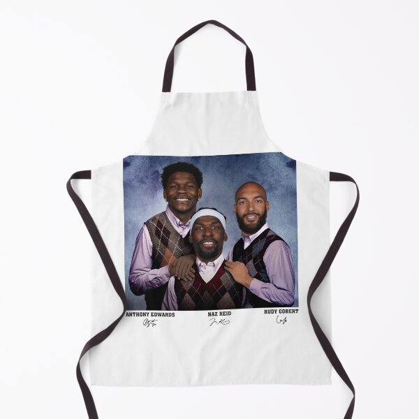 Item preview, Anthony Edwards Rudy Gobert Naz Reid Basketball  designed and sold by RebeccaLittlee.