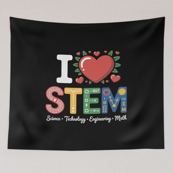 Item preview,  I Love STEM Student Teacher 1st Day Of School Back To School designed and sold by SIGORDESIGN.