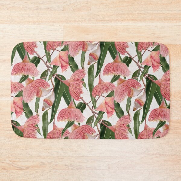 Item preview, Blush Gum Blossoms – Australian Eucalyptus Floral Art designed and sold by Catherine Wallace Art.