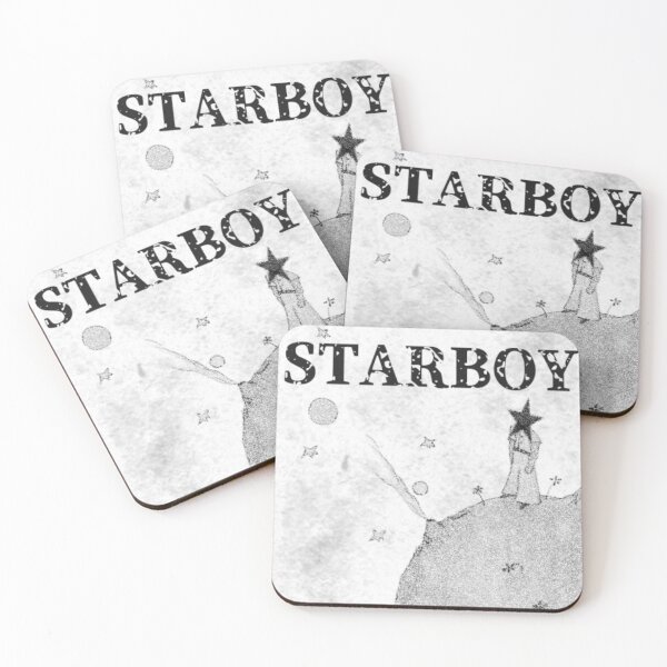 Item preview, STARBOY LITTLE PRINCE MOON GRAPHIC B&W designed and sold by 5rvntdes1gn.