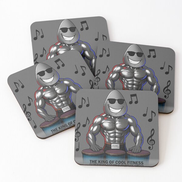 Item preview, SUPERHERO EATUMUP MUSCLES SPOON THE KING OF COOL FITNESS designed and sold by JessieLDrummer.