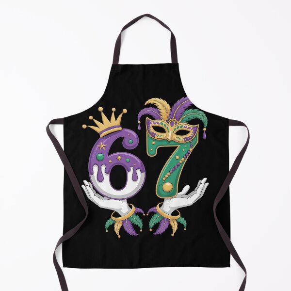 Item preview, 67 Mardi Gras 6 7 Meme Six Seven for Men Women designed and sold by SIGORDESIGN.