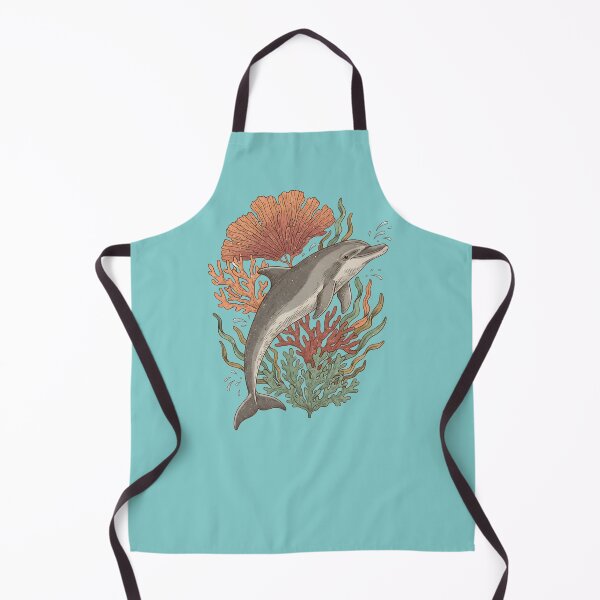 Item preview, Dolphin Leaping with Fan Coral designed and sold by BirdsnStuff.