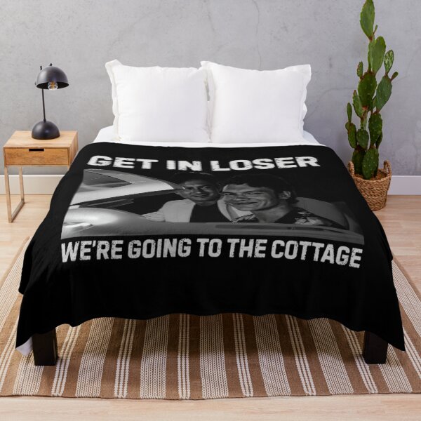 Item preview, Get In Loser Were Going To The Cottage Heated Riva designed and sold by DouglasChoosen.